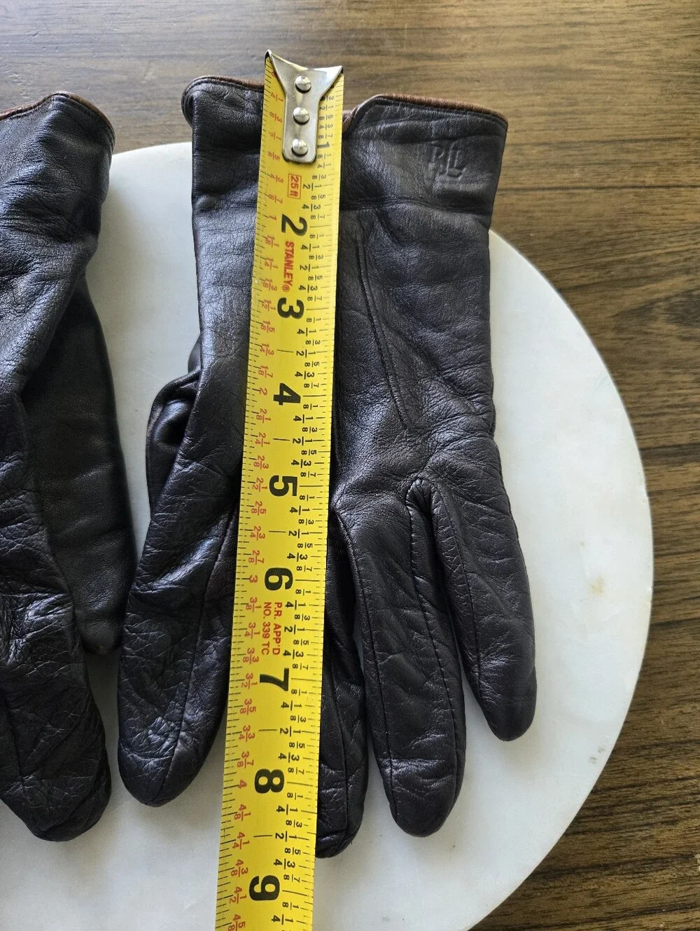 Vintage Lauren Ralph Lauren Leather Gloves XL